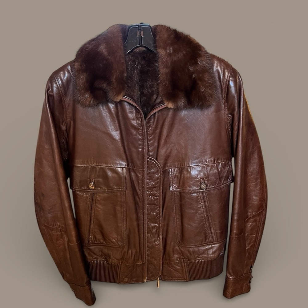 Beautiful Brown Zilli brown Jacket, Size Small